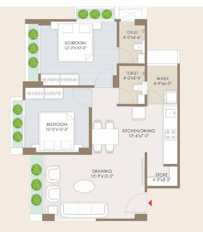  pushkar gold Floor Plan Floor Plan