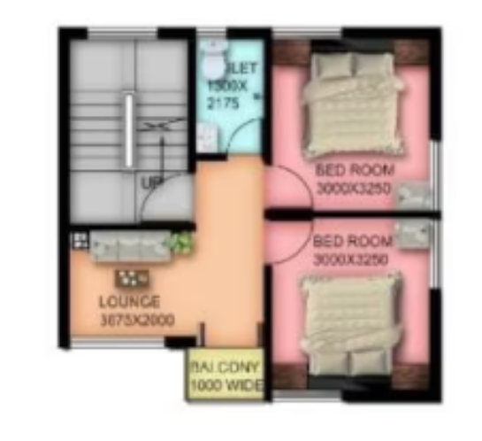  kolkata-bunglow-complex Floor Plan First Floor Plan