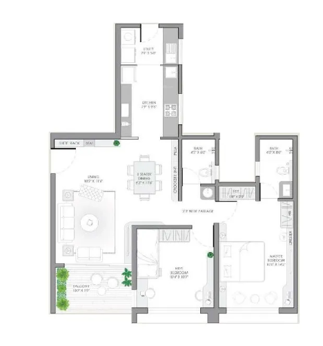  yashwin-urbo-centro-phase-1 Floor Plan Floor Plan