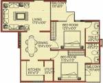 Teja Solace (2BHK+2T (1,040 sq ft) 1040 sq ft) Teja Solace (2BHK+2T (1,040 sq ft) 1040 sq ft)