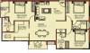 Teja Solace (3BHK+3T (1,565 sq ft) 1565 sq ft)