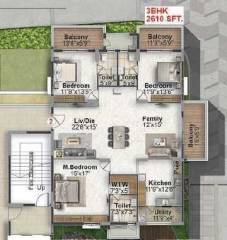  saraa-city Floor Plan Floor Plan