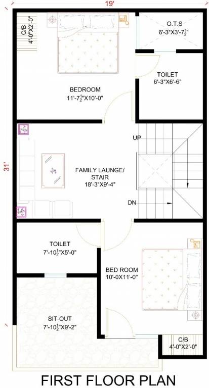 First Floor Plan green villa Floor Plan First Floor Plan