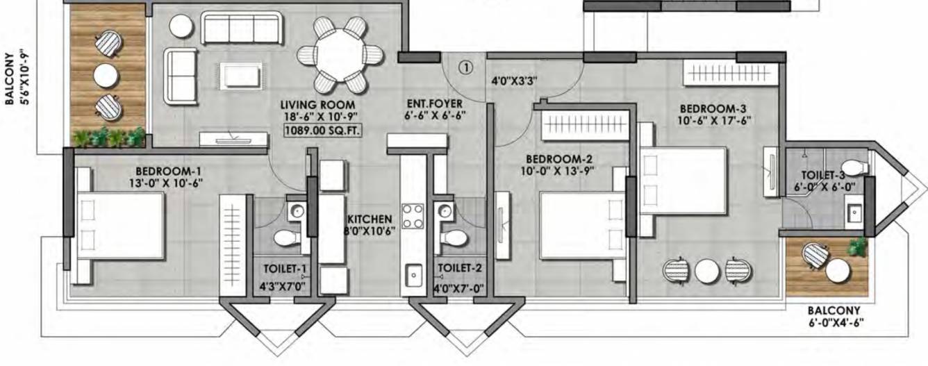  heights Floor Plan Floor Plan