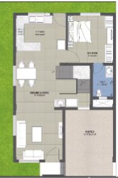 panda gatikrushna green villa Floor Plan Ground Floor Plan