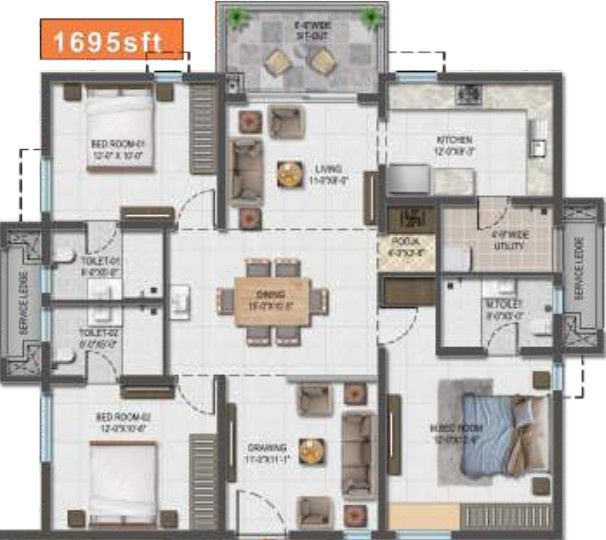 Floor Plan anvita high9 Floor Plan Floor Plan