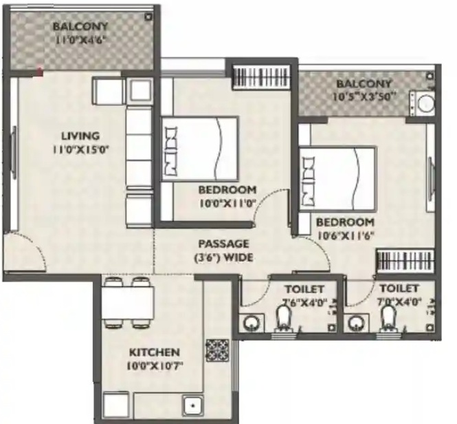 Floor Plan chandrangan revanta Floor Plan Floor Plan