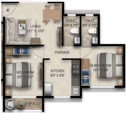  balaji-pride-phase-i Floor Plan Floor Plan