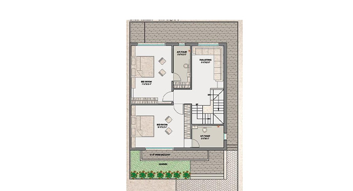  vani villa Floor Plan First Floor Plan
