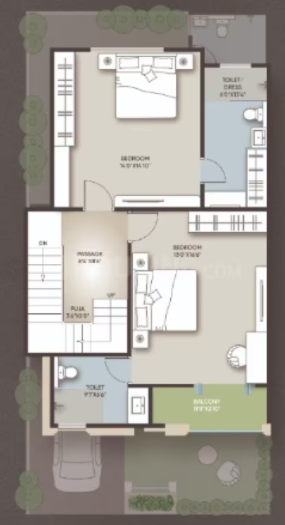 auro vivanta 2 Floor Plan First Floor Plan