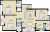 Selva Ganesh Vasudev II Floor Plan (3BHK+2T)