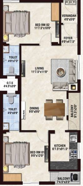  sj-enclave Floor Plan Floor Plan