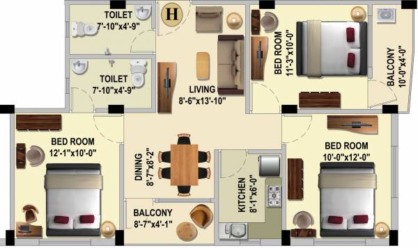  urvi Floor Plan Floor Plan