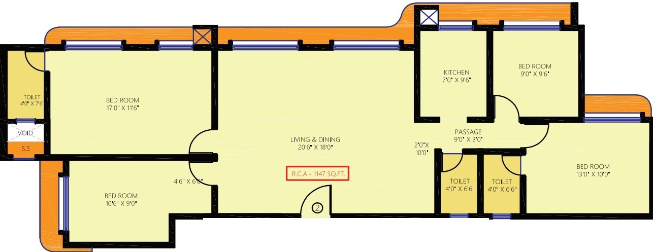  chaitanya anand chsl Floor Plan Floor Plan