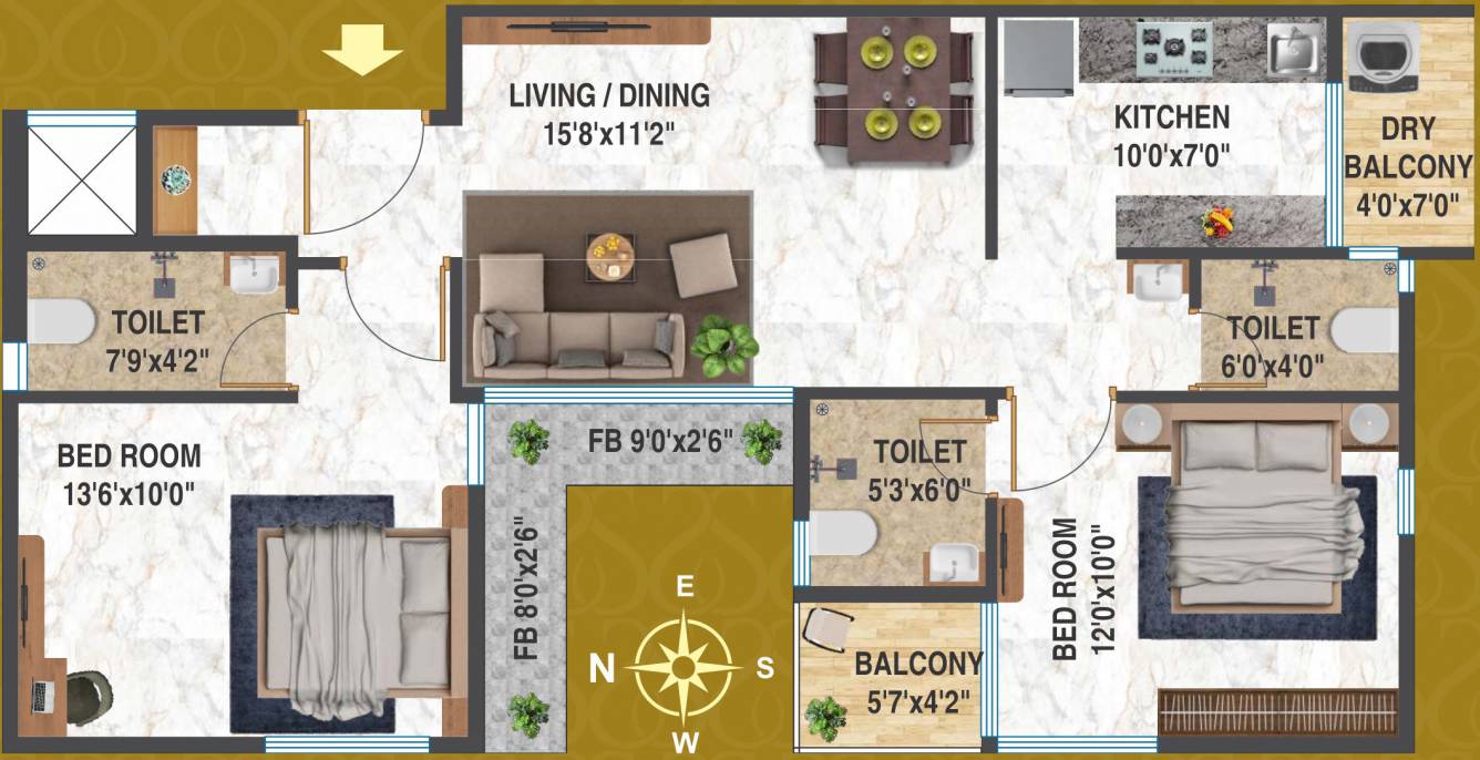 surbhi sangeeta chsl Floor Plan Floor Plan