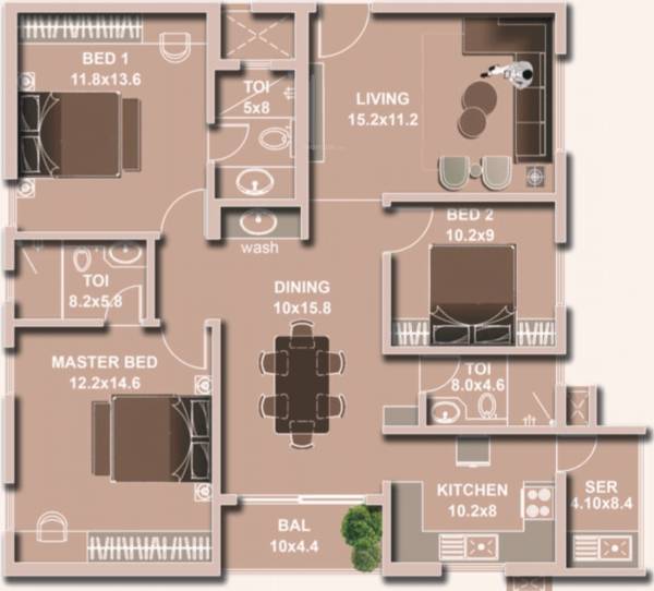  oracle-sunrise Floor Plan Floor Plan