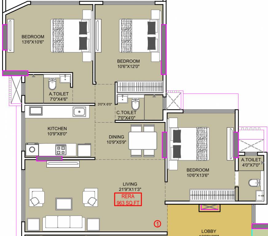 Floor Plan ganesh chhaya chsl Floor Plan Floor Plan