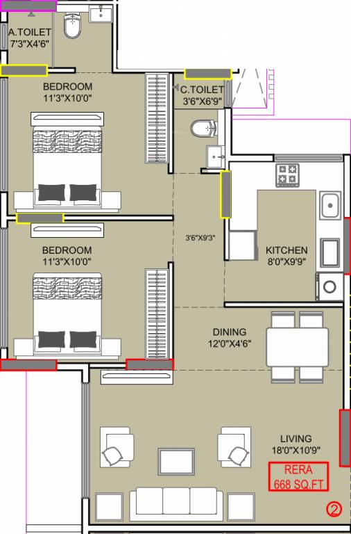 Floor Plan ganesh chhaya chsl Floor Plan Floor Plan