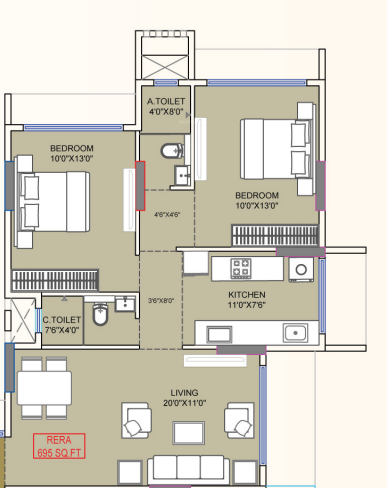 Floor Plan ganesh chhaya chsl Floor Plan Floor Plan