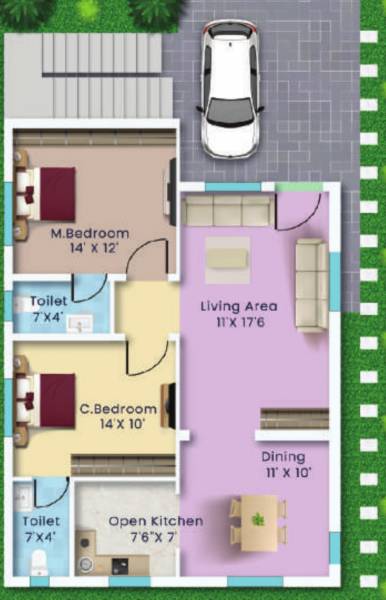  fortune-green-town Floor Plan Floor Plan