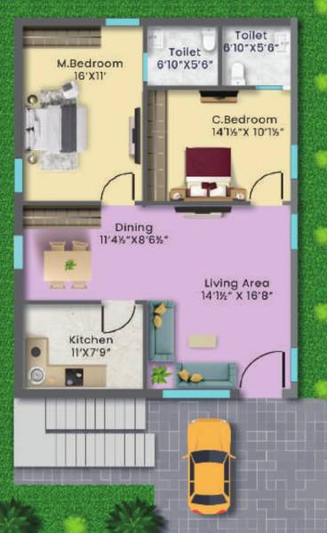  fortune-green-town Floor Plan Floor Plan