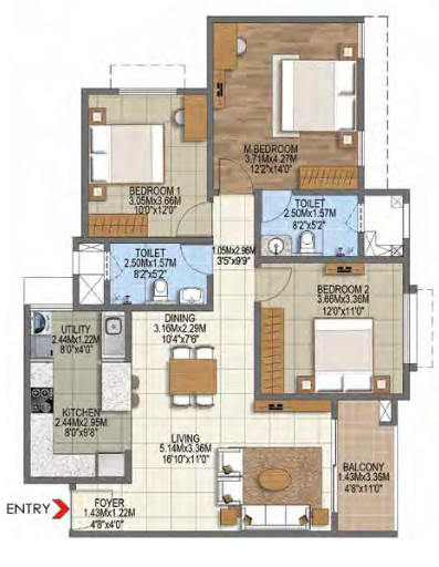 Floor Plan komarla heights Floor Plan Floor Plan