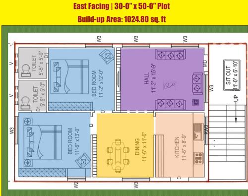 Floor Plan sri-bhumi-eeshaanya-independent-houses Floor Plan Floor Plan