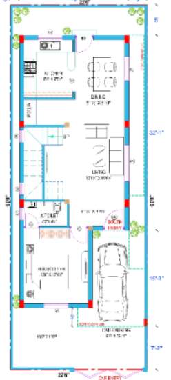  nishan villa Floor Plan Ground Floor Plan