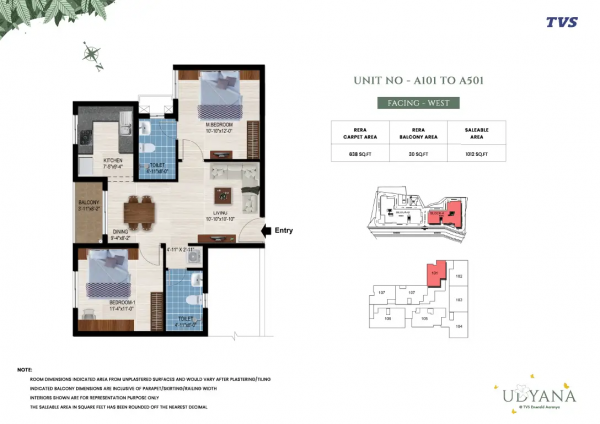  udyana Floor Plan Floor Plan