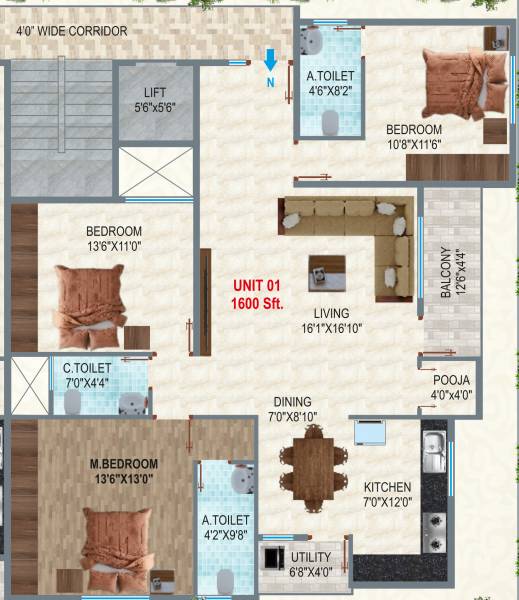 s-r-hills Floor Plan Floor Plan