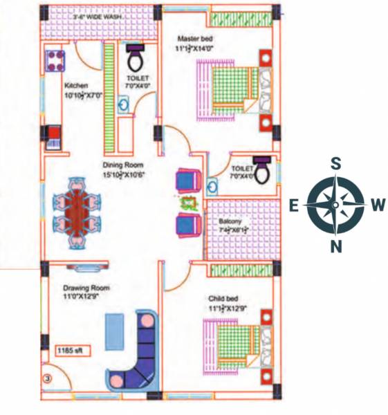  garuda-residency Floor Plan Floor Plan