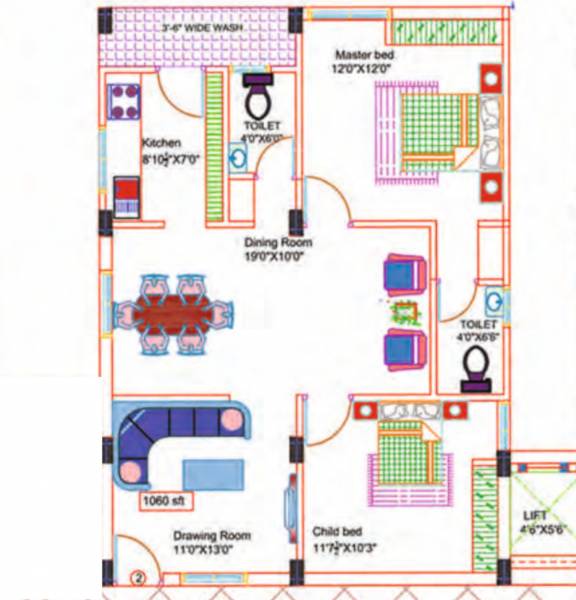  garuda-residency Floor Plan Floor Plan