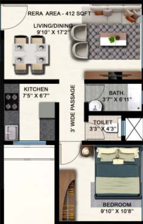 je and vee shree satyam Floor Plan Floor Plan