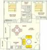 Southern Heritage Enclave Floor Plan (2BHK+2T)