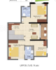  infinys Floor Plan Upper Level Duplex Plan