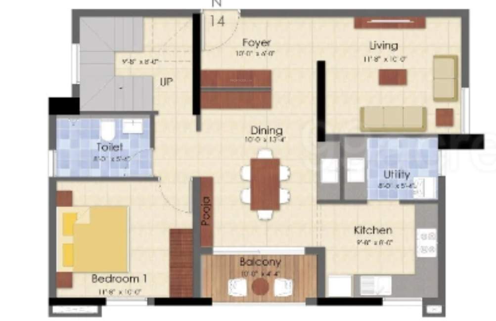  infinys Floor Plan Lower Level Duplex Plan