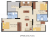  infinys Floor Plan Upper Level Duplex Plan
