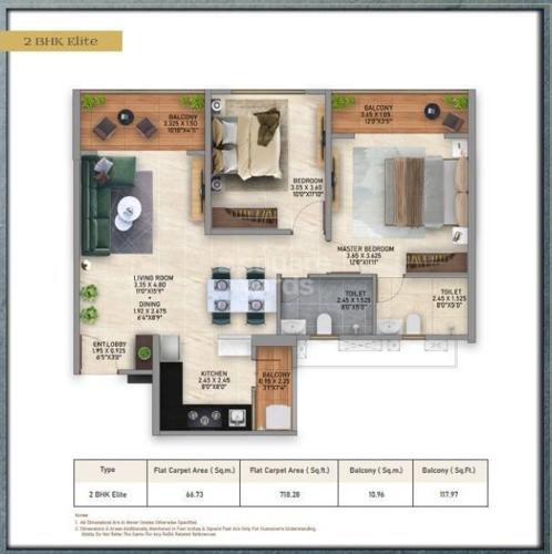  life-republic-sector-r13-13th-avenue-aros-phase-ii Floor Plan Floor Plan