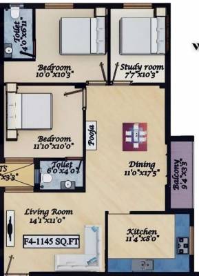  excelencia Floor Plan Floor Plan