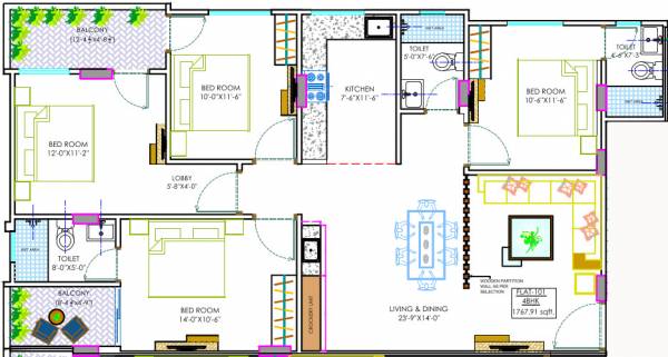  heights-17 Floor Plan Floor Plan