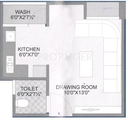 Sahajanand Pride (1BHK+1T (387 sq ft) 387 sq ft) Sahajanand Pride (1BHK+1T (387 sq ft) 387 sq ft)