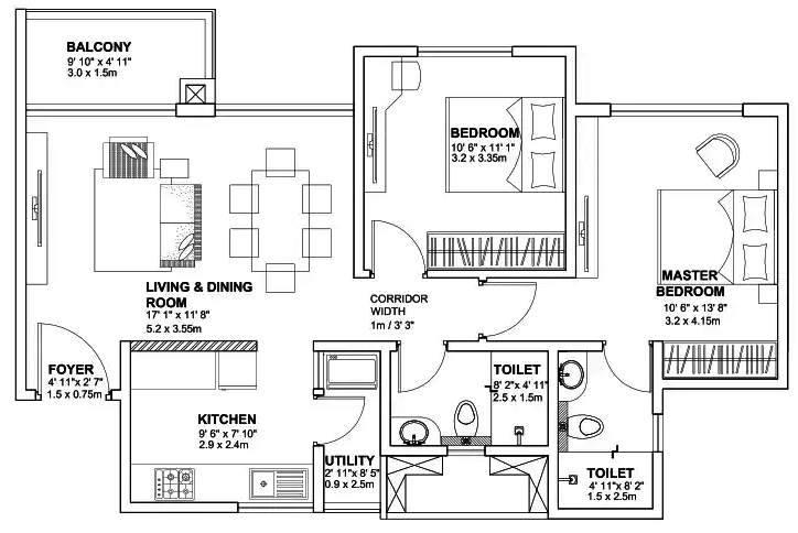  avenues Floor Plan Floor Plan