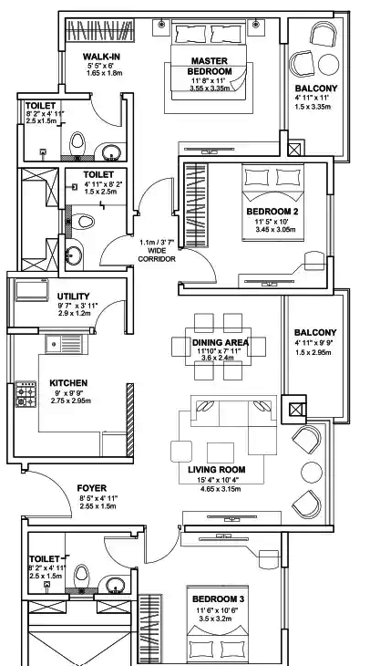  avenues Floor Plan Floor Plan