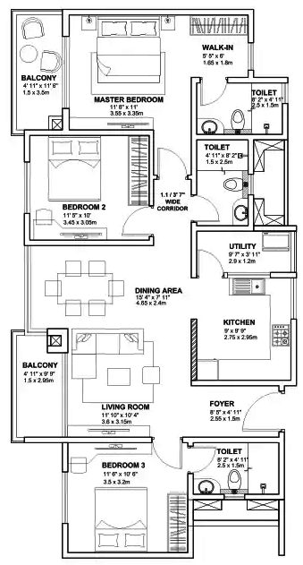  avenues Floor Plan Floor Plan
