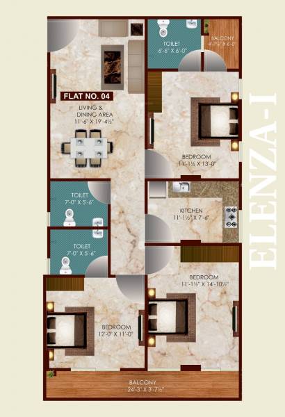  elenza-i Floor Plan Floor Plan