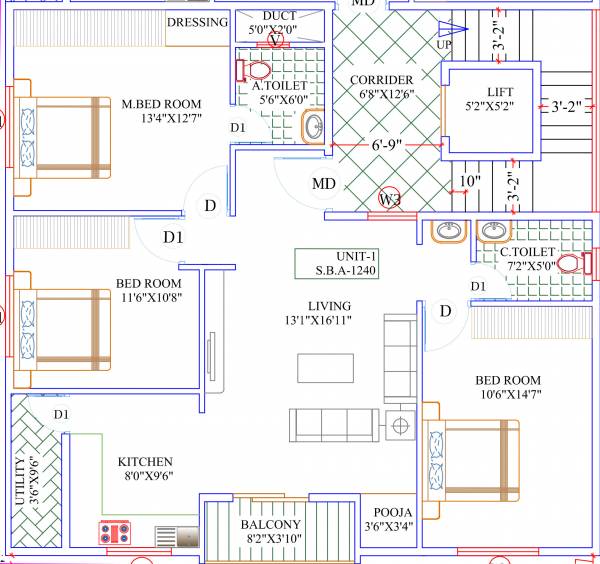  s-r-elegant Floor Plan Floor Plan