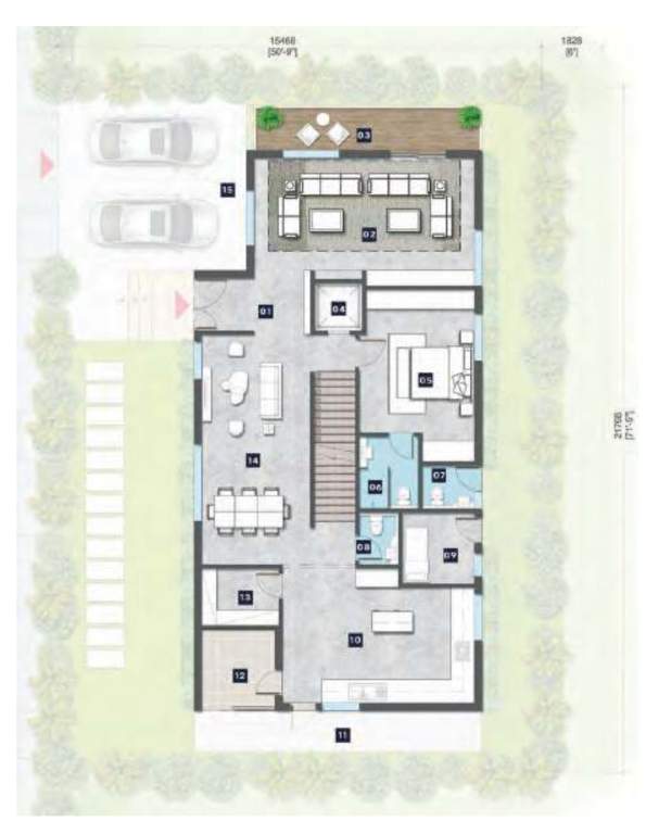  the pointe Floor Plan Ground Floor Plan