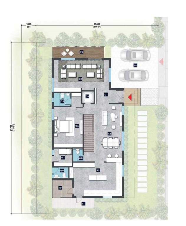  the pointe Floor Plan Ground Floor Plan