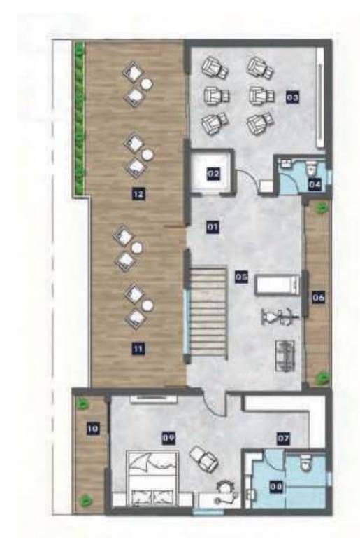  the pointe Floor Plan Second Floor Plan