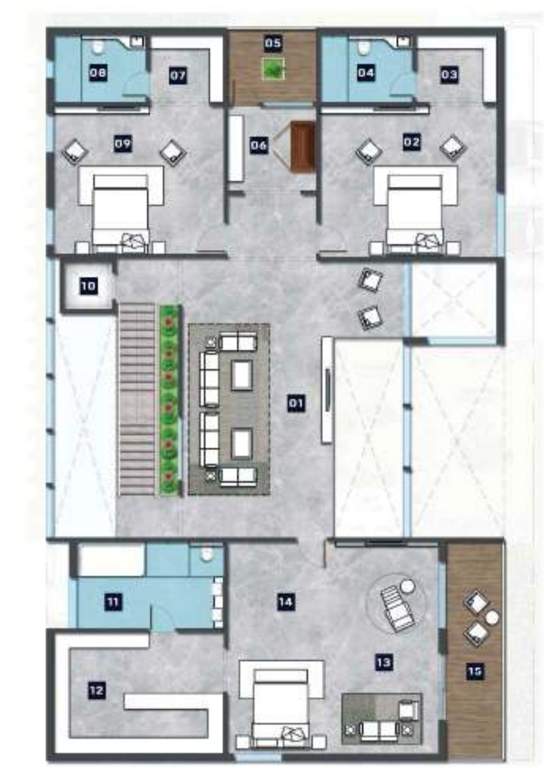  the pointe Floor Plan First Floor Plan